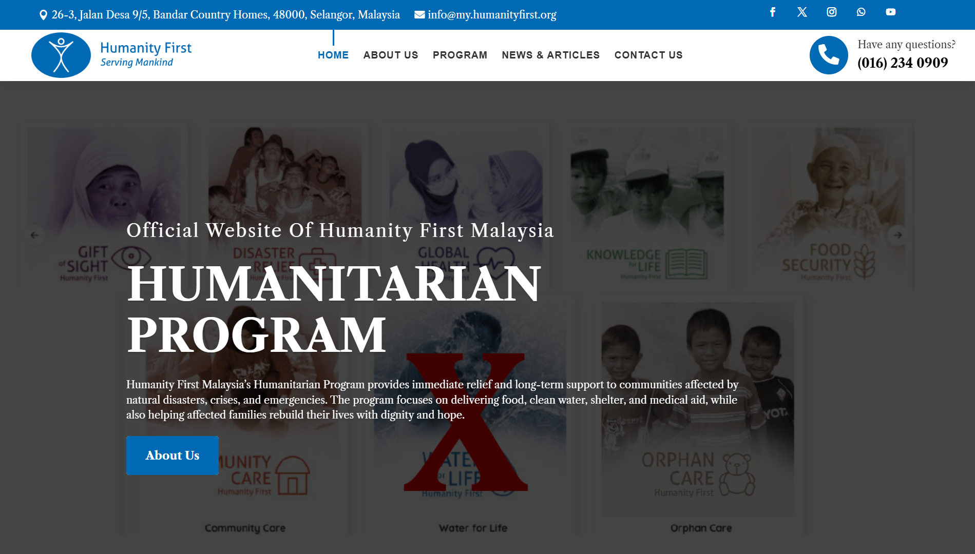 Official Website of Humanity First Malaysia