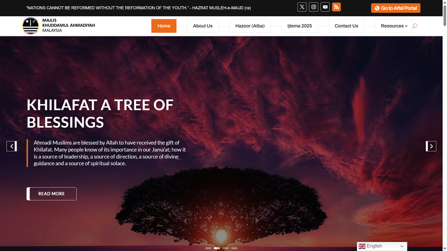 Official Website of Majlis Khuddam ul Ahmadiyya Malaysia